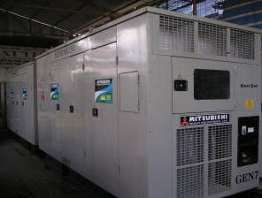 Máy phát điện 300kva Mitsubishi được nhập khẩu từ Nhật Bản