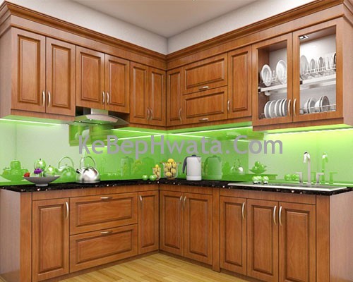 Tủ bếp thiết kế từ gỗ công nghiệp