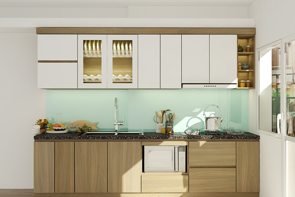 Kệ bếp Acrylic thiết kế tinh tế giúp mang đến không gian hiện đại, tiện nghi Kệ bếp Acrylic thiết kế tinh tế giúp mang đến không gian hiện đại, tiện nghi